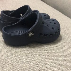 Blue crocs size 8/9